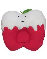 Aarushi Multicolour Apple Shape and Comfortable Baby Pillow 23 x 4 x 20 cm 0 - 5 Y