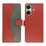 A D Enterprises KITE RED Flip Cover for Realme C61| Magnetic Case| Shock Absorbent| Flip Cover Realme C61
