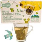 woolah Rare Green Tea with Mint, Black Tea Box (2 x 15 Sachets)