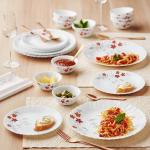 Larah by Borosil Rosalie Dinner Set -24 pieces