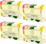 Khadi Natural Herbal Mix Fruit Soap Set, 125 g Each (Pack Of 4)