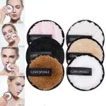 SUNISA Makeup Remover Cleansing Pads |Easily Removes Makeup |Multifunctional|Multicolor Pack of 6