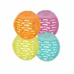 New Ware Urinal Screen Mat with Fragrance for Toilet and Bathroom Use - Multicolor - Urinal Pot Jali (Pack of 4)
