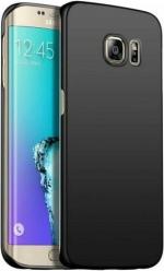 MOZETTE Back Cover for Samsung Galaxy S7 Edge (Black, Dual Protection, Silicon, Pack of 1)