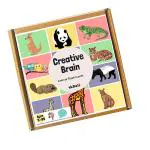 Ekdali Paper Creative Brain Animals Flash Cards for Kids