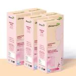 Glamycose Cottony And Ultra Soft Santary Pads ( L-Size 10 pieces) ( Pack Of - 5 ) | Anti Bacterial | Rash Free | High Absorbency| Toxin - Free | Organic Cotton Pads | Dermatologically Tested Sanitary Pads For Women Or Girl | 10 Pad (Pack OF - 5)