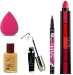 DAIMANPU Eye Makeup Fashion and Beauty Foundation Combo for Girls (5 Items in the set)