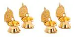 BulkySanta Brass Kamakshi Deep | Kamatchi vilakku | Kamakshi Devi Oil Lamp Stand (12 cm) (4)