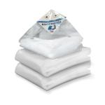 TUFFPAULIN 10FT X 17FT 120 GSM Transparent Heavy Duty Tarpaulin Tirpal Tadpatri Tharpai Thadika, Extra Strong, Eyelets, UV Resistant, 100Percentage Waterproof Virgin, 6 Layer MLCL 3D Rib Technology,1 No.