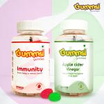 Gummsi | Combo Pack of Immunity Booster & Apple Cider Vinegar Gummies | 30 Gummies Each | (Pack Of 2)
