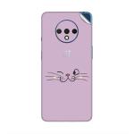 GADGETSWRAP Printed Vinyl Skin Sticker for Oneplus 7T - meow-expressions