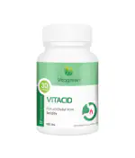 VitaGreen VITACID Capsules For Natural Relif From Acidity, Pure Natural & Ayurvedic (500 MG, 30 Capsules)