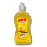 MONTU 500ML Dishwash Cleaning Dish & Plate Easily Remove Food Smell Refresh Your Kitchen With Lime & Lemon Fragrance & Bright Your Dishes & Plate