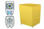 The Furnishing Tree Polyester Crompton Optimus 100 L Desert Air Cooler Cover Yellow