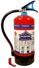 Eco Fire Red, Black Abc Powder Type Fire Extinguisher, 6 Kg (Pack Of 4 )