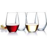 Jay Gatrad Seller Large Wine Glass Unbreakable Stemless Wine Glasses 400 ml Set of 4