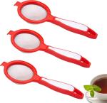 CRIZAR Stainless Steel, Plastic Tea Coffee Jali Strainer (Pack Of 3)