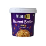 WORLDFIT Peanut Butter Crunchy | 100% Roasted Peanuts | Unrefined Processed | No Cholesterol | High Source of Protein & Fiber | 9G Protein Per Server - 1000gm