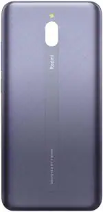 FRIENDZZWORLD Midnight Grey Plastic Side Keys Back Panel For Redmi 8A Dual