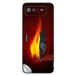 GADGETSWRAP Printed Vinyl Skin Sticker for Asus Rog Phone 6 - lighted matchstick