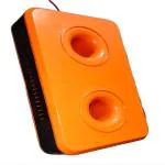 REVALS Ding Dong Music Doorbell, Long Sound Transmission for Home Office (ORANGE)