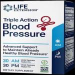 Life Extension Triple Action Blood Pressure 60 vegetarian tablets