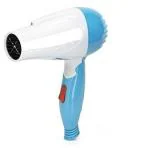 Appslite  Salon Hair Dryer - Professional Blow Dryer - Lightweight Travel Hairdryer for Normal & Curly Hair Includes with 2 attachments & practical cable retractor Black 