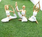 RV's Garden Yoga Dolls Polyresin - (Set of 3)