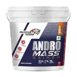 MUSCLE GARAGE Andro High Protein Energy Mass Weight Gainer For Bulking (Choco Caramel, 4.5Kg)