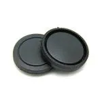 HIFFIN Rear Lens Cap & Camera Body Cap for All Canon DSLR Cameras