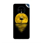 GADGETSWRAP Printed Vinyl Skin Sticker for Oneplus 8 - Yellow Moon