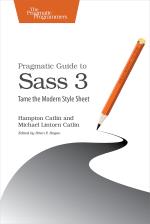 Computer Book Shop Pragmatic Guide To Sass 3 - Tame The Modern Style Sheet Michael Lintorn Catlin, Hampton Lintorn Catlin Paperback 130 Pages