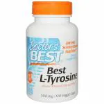 Doctor's Best L-Tyrosine 500 mg 120 Veggie Caps