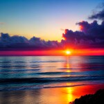 Love Creation A4 Size poster print for creative wall art- coastal-dreams-7402( Sticker)