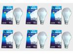 SHADOW CHECK LED BULBS Standard B22 White LED Bulb 9W Pack of 6