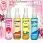 Quimper Rosy, Woody, Flory & Aquatic 1Pc Each Room Air Freshener Spray ,4 X 125 Ml