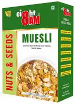 8AM Muesli Breakfast Cereals (Nuts & Seeds) 425 g