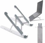 DigiEdge Plastic Laptop Stand for Desk, Portable Laptop Holder, Foldable Computer Stand Compatible with Laptops