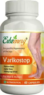 Erbzenerg Vitamin Supplements Vericostop for Vein Wellness 60 Capsule
