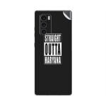 GADGETSWRAP Printed Vinyl Skin Sticker for LG Wing - STRAIGHT OUTTA HARYANA