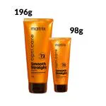 Matrix Opti Care Smooth Straight Shea Butter For Ultra Smooth Hair Professional Conditoner 98g and Conditioner 196g