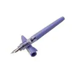 Dikawen Exclusive Stylish 108 Purple Color Fountain Pen With Designer Cap | Premium Pen for Men, Women and Children. Exclusive Gift for Festivals