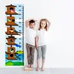 WENS Vinyl Birds In Birdhouse Height Chart Wall Decal 150 cm x 46 cm (WHC2095)