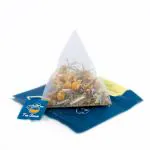 TEA SENSE Floral Tea (15pc Pyramid Tea Bags) Caffeine Free, Natural, Organic, Premium Tea (Chamomile Lemongrass)