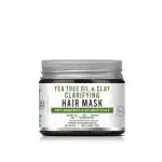 Beauty Tree Professional Tea Tree Oil and Clay Hair Mask Anti Dandruff hair mask, removes buid up and flakes, deep conditioning, 200 ml