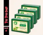 Ayurdaily Natural Tea Tree Bath Soap, 125 Gm Each (Pack Of 4)