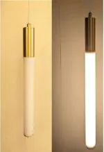 OTS LIGHTS 18W Led Hanging, Pendant Light for Ceiling ,Golden Body (Warm White - 3000K, 18W)