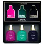 La'french Luxury Perfume Gift Set for Men 3x30 ML Bespoke Belief & Bestow Perfume for Men | Long Lasting fragrance | Perfume For Men | 90ml