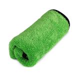 MOCKHE 600 GSM Microfiber Cloth , Car Cleaning Cloth, Car Microfiber Cloth, Twisted Loop, Lint-Free Cloth, Size: 60cmx40cm, Pack of 1, Color:- Green