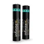 Envie InfinitePlus Ready to Use AAA1100 mAh Rechargeable Batteries - 1.2 V (Pack of 2)